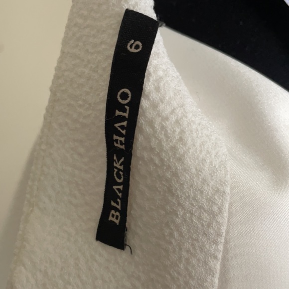 🤍 Cute White Skirt (Black Halo) - Picture 4 of 7